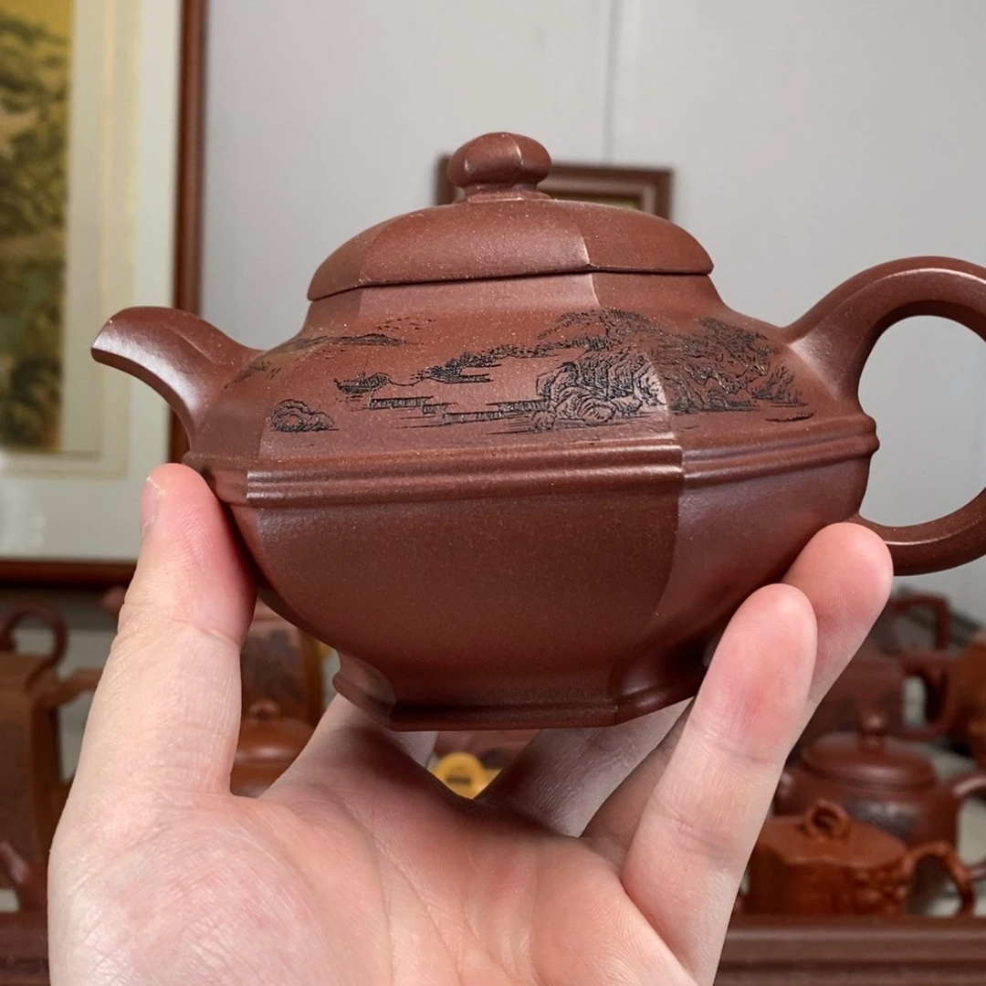 茶壶紫砂原矿泥料传统工艺制作