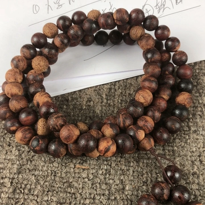 降真香手串/手链直接毕业10/108爆龙鳞黄金甲双棋楠东枝