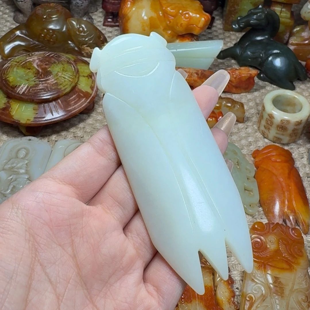 吊坠白玉菩提挂件