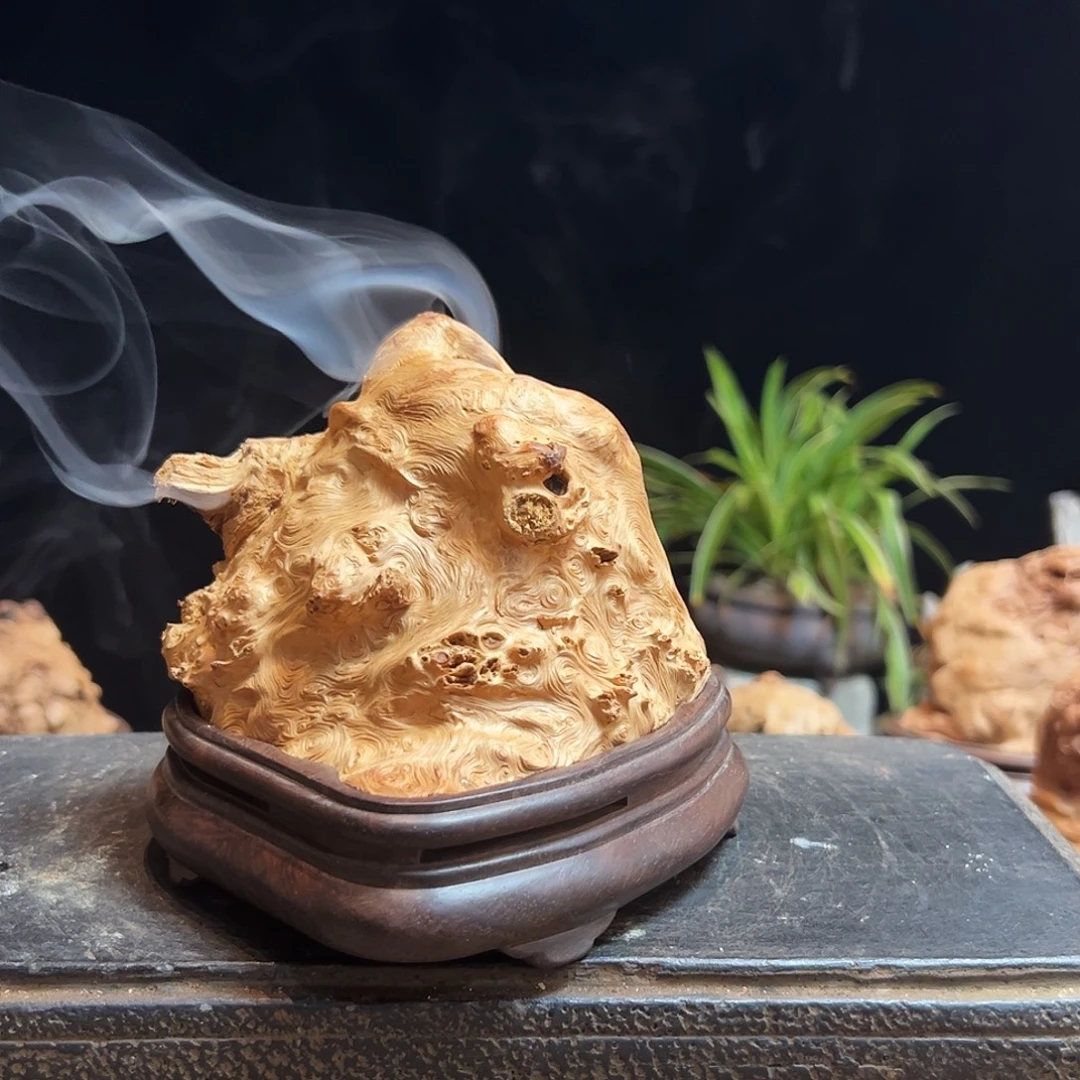 M***陈荔枝木熏香成品香炉
