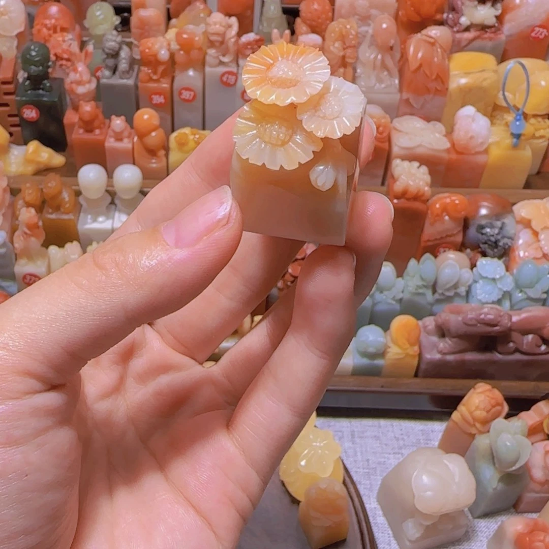 寿山石印石篆刻作品