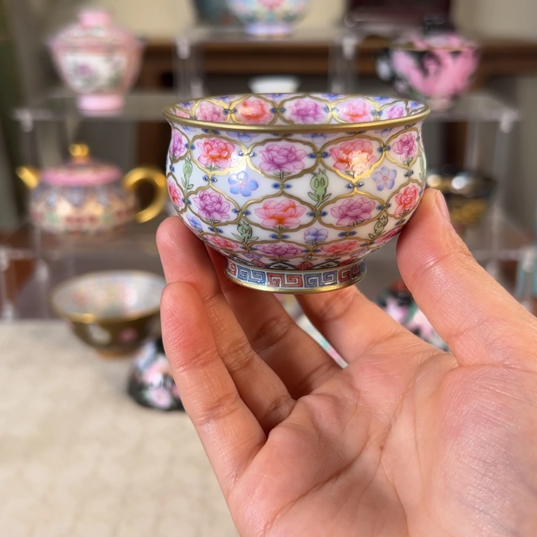 纯手工手绘 高端茶器
