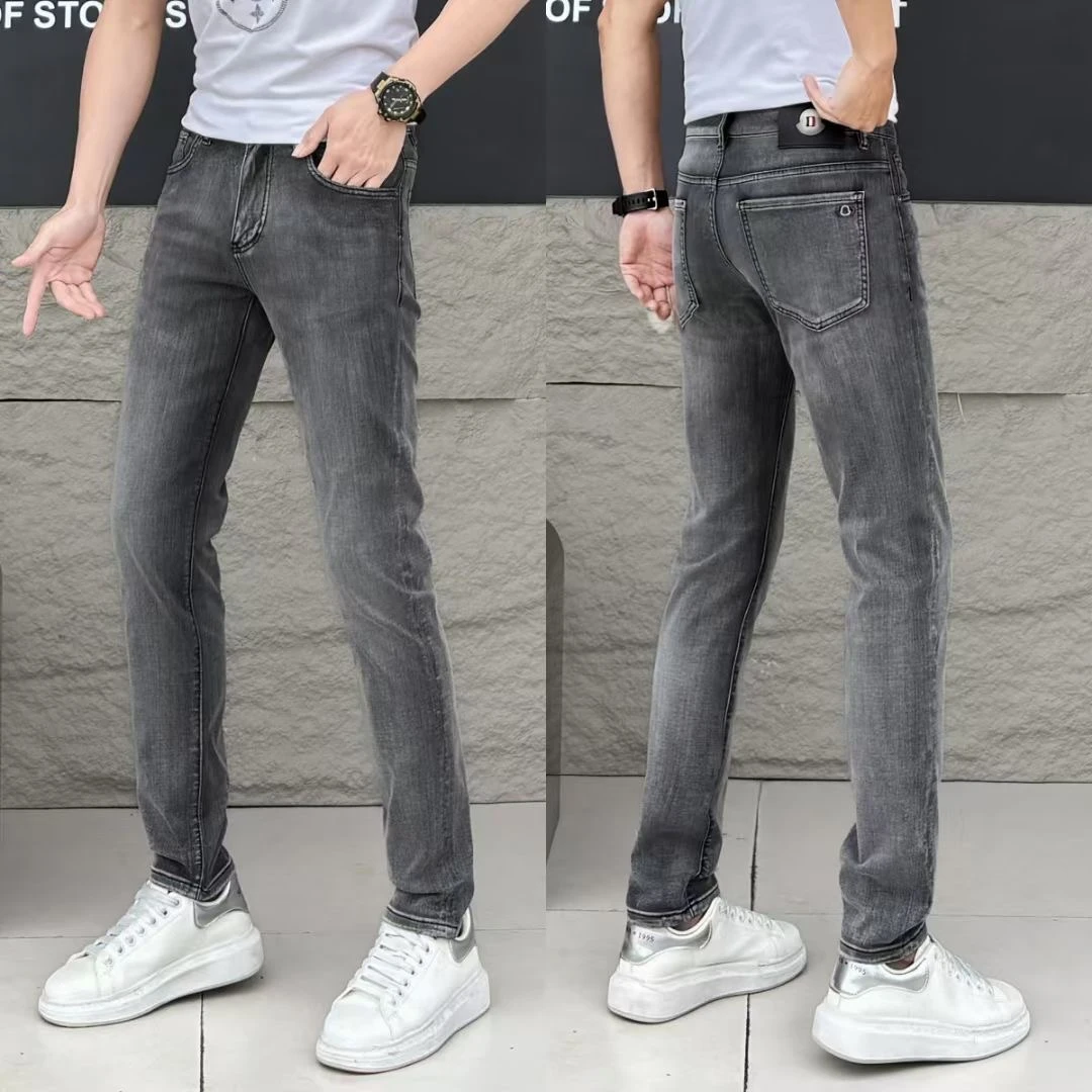 11夏季新款欧货小直筒牛仔裤-6333