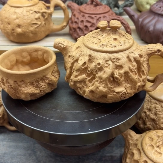 茶壶紫砂全手工制作