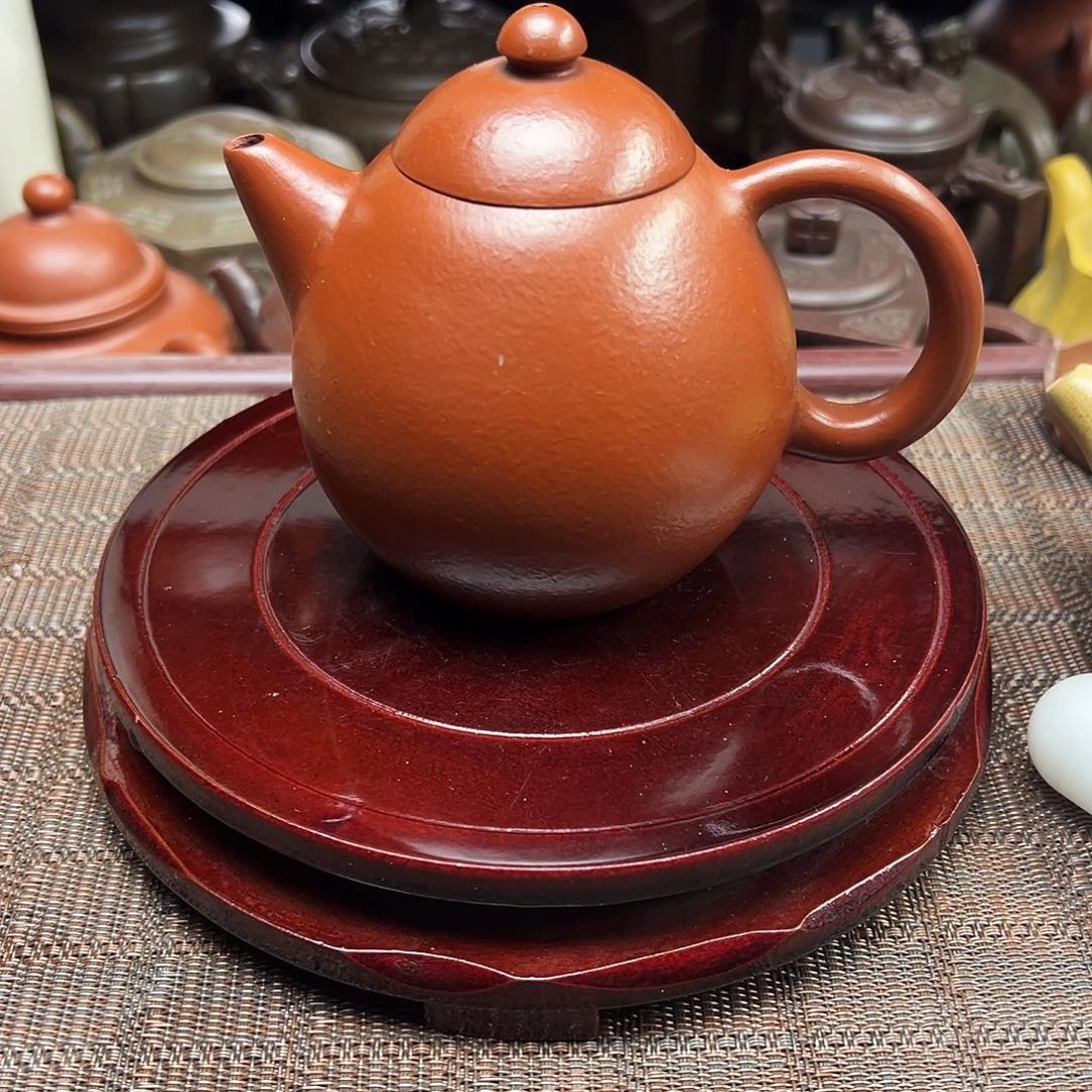 紫砂茶壶宜兴原矿紫砂壶350毫升容量养过