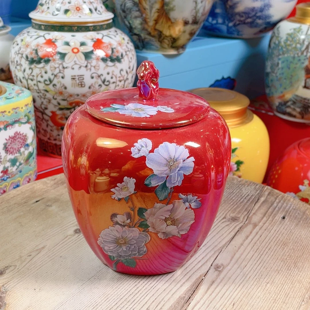 【闪购商品】罐陶瓷茶叶罐密封罐