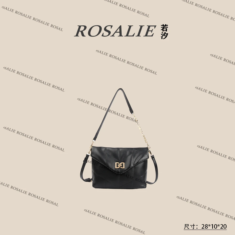 【工厂直销】SKL-7338-黑色轻奢时尚气质百搭女士包