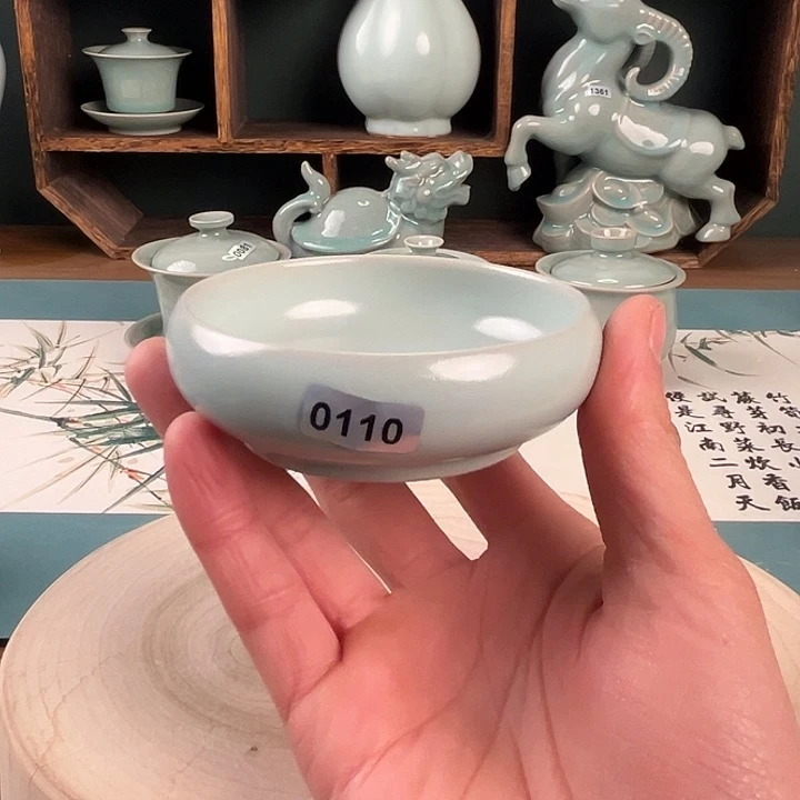 杯漫****物0110 青鸾汝瓷汝州发货