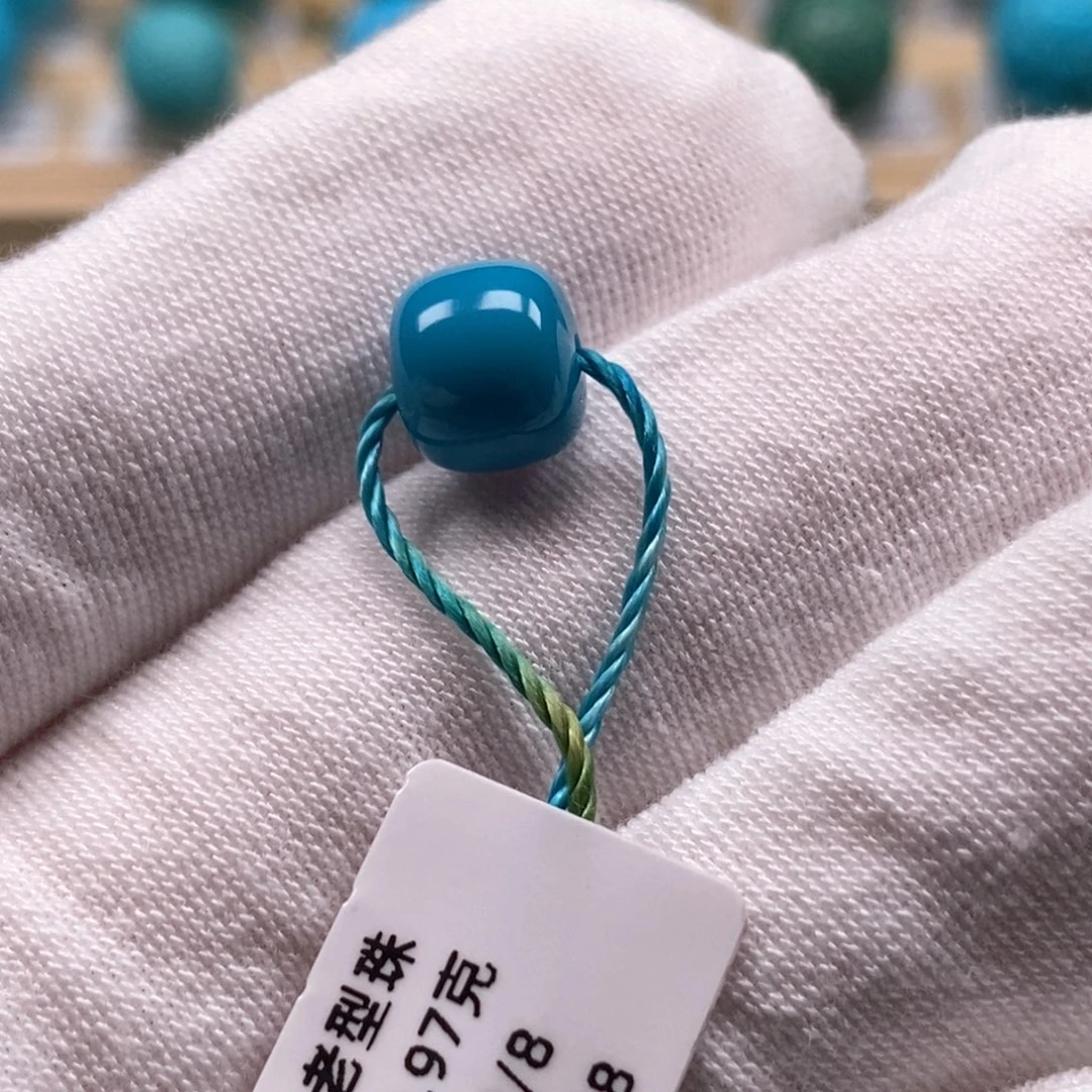 绿松石未镶嵌精品原矿高瓷绿松石