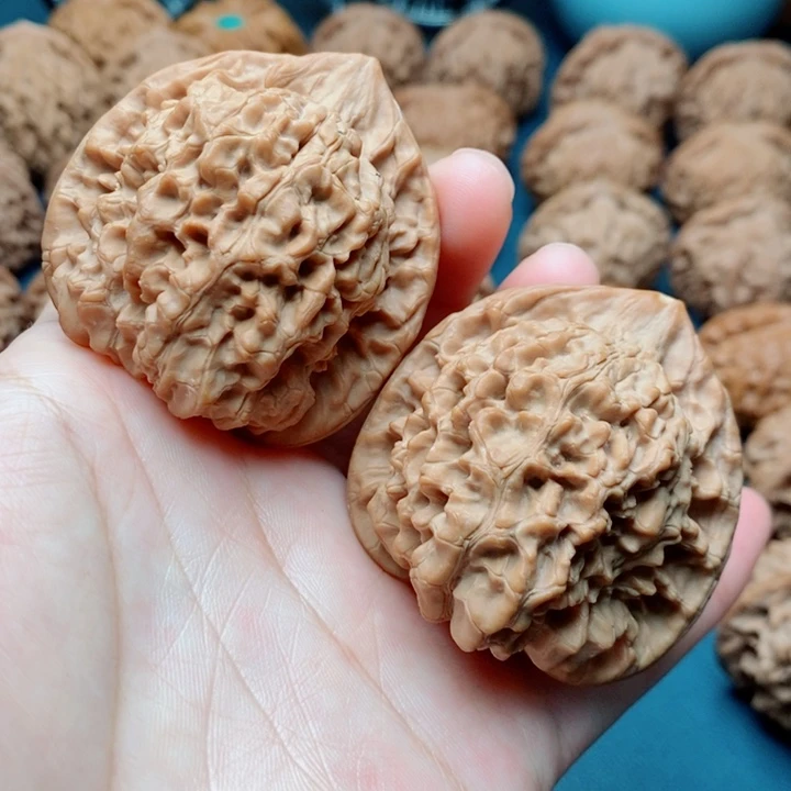 文玩核桃把件官帽47