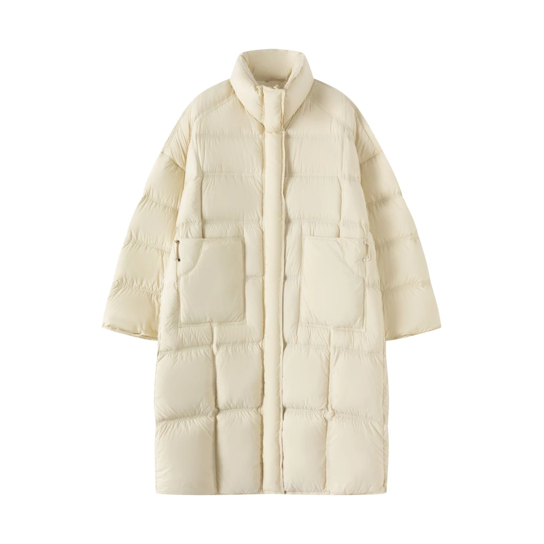 DMYanG/立领长款保暖羽绒服DMY1646