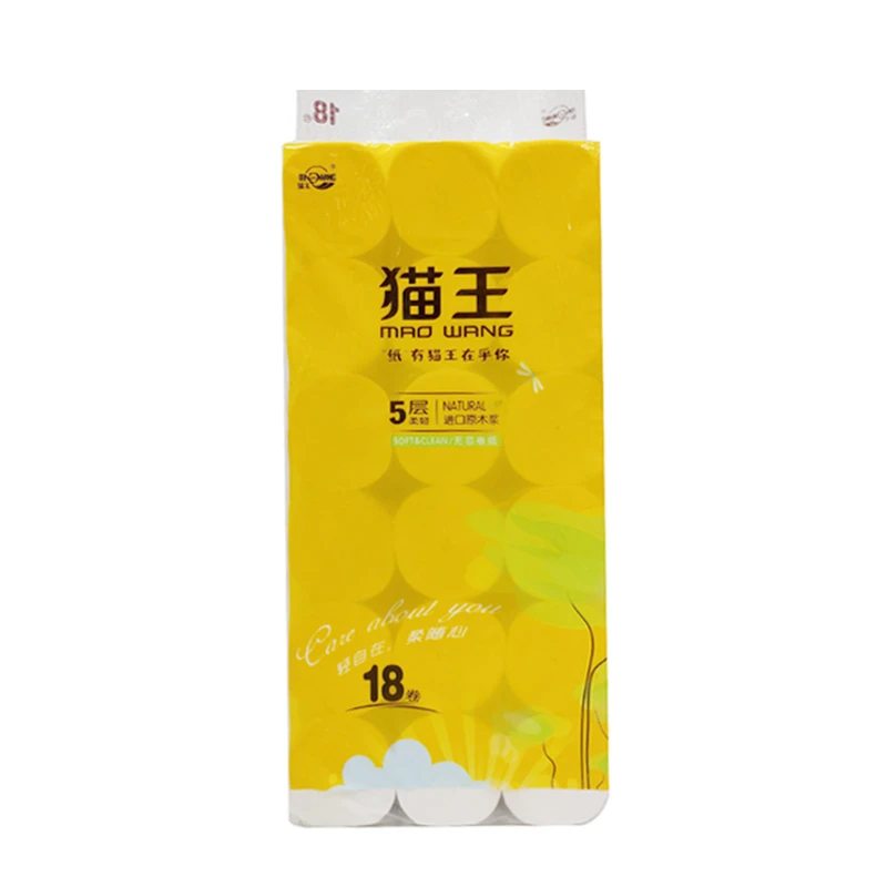 猫王逸柔短卷卫生纸18卷2400g