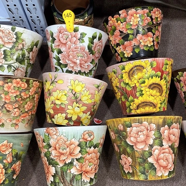 景德镇精品博采美盆特价198一个