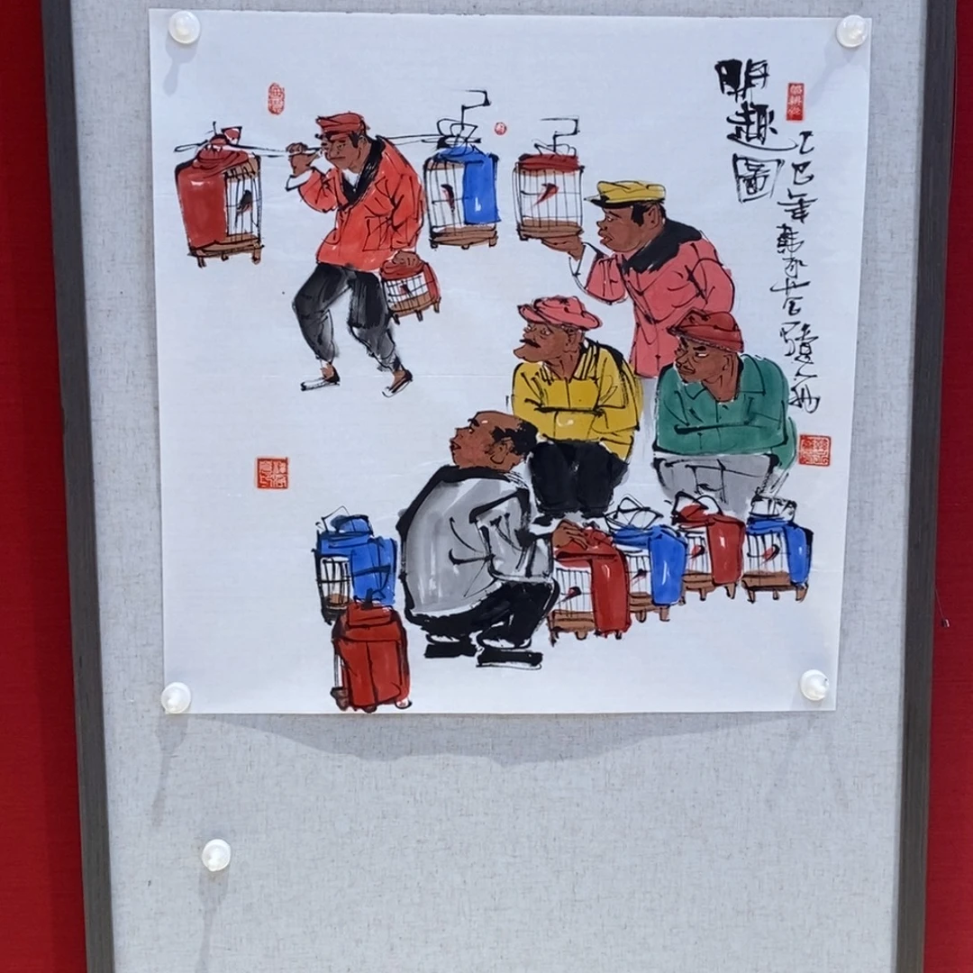 国画当代水墨写意花鸟艺术家张宝生