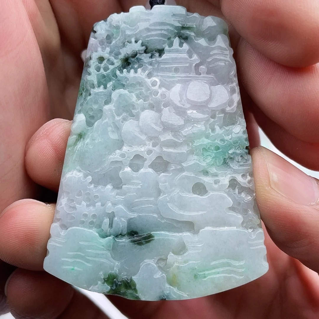 颈饰未镶嵌翡翠翡翠