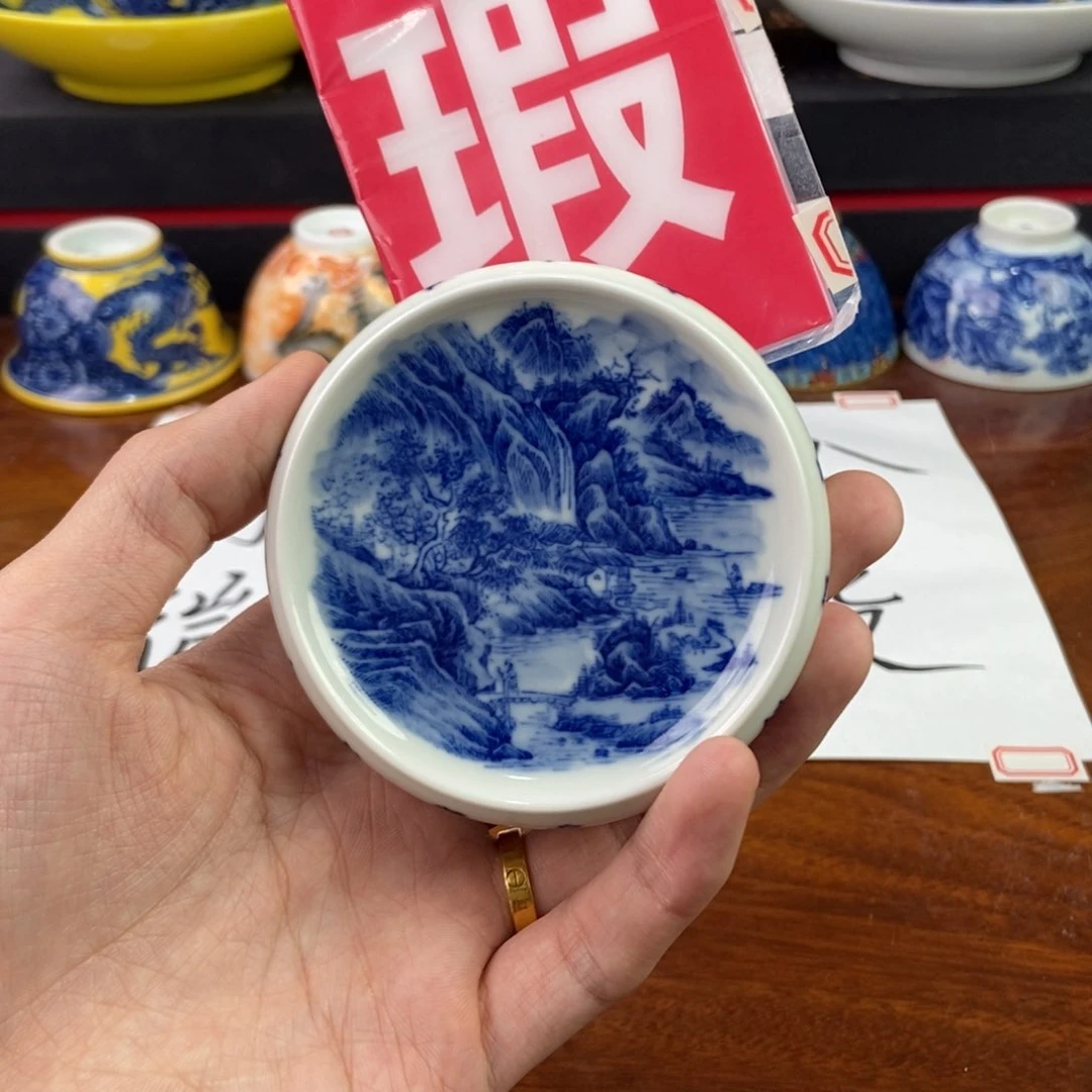 杯景德镇手绘陶瓷艺术