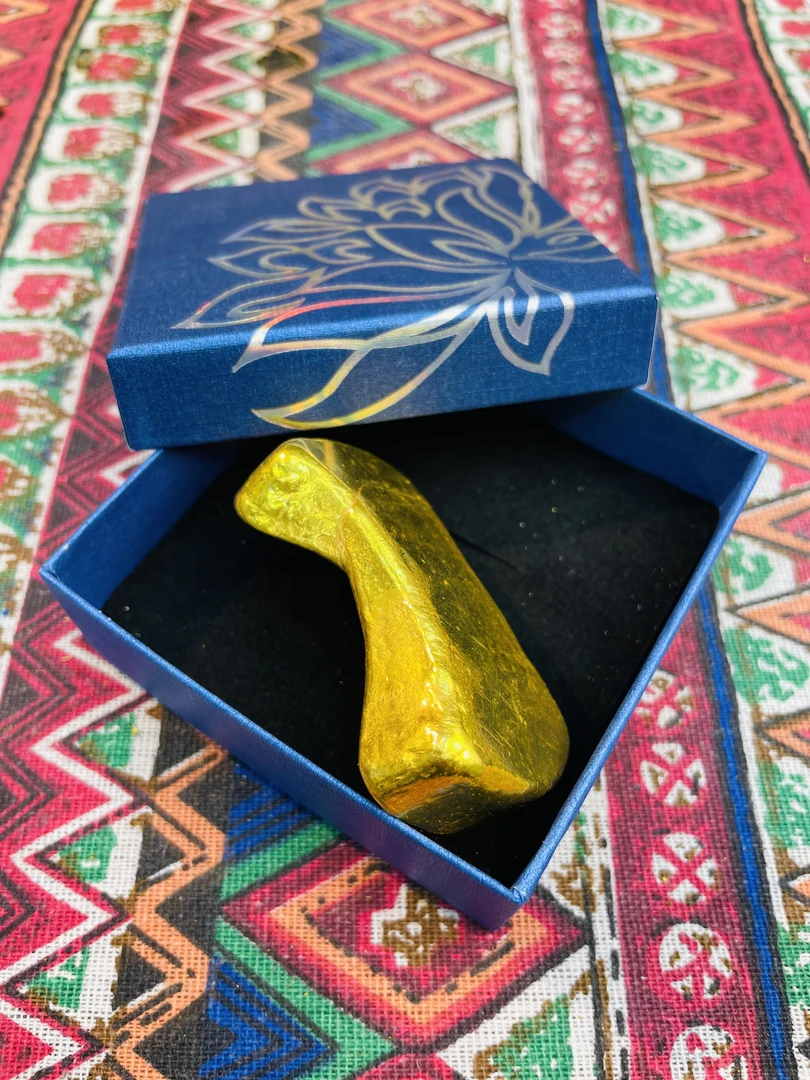 ZDF 复古式珍藏典藏金色船型创意摆件