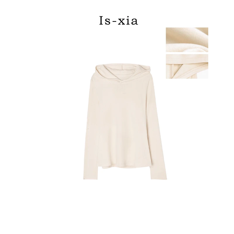 【悠闲假期】高支高密坑条自发热磨毛秋冬保暖卫衣百搭时尚长袖