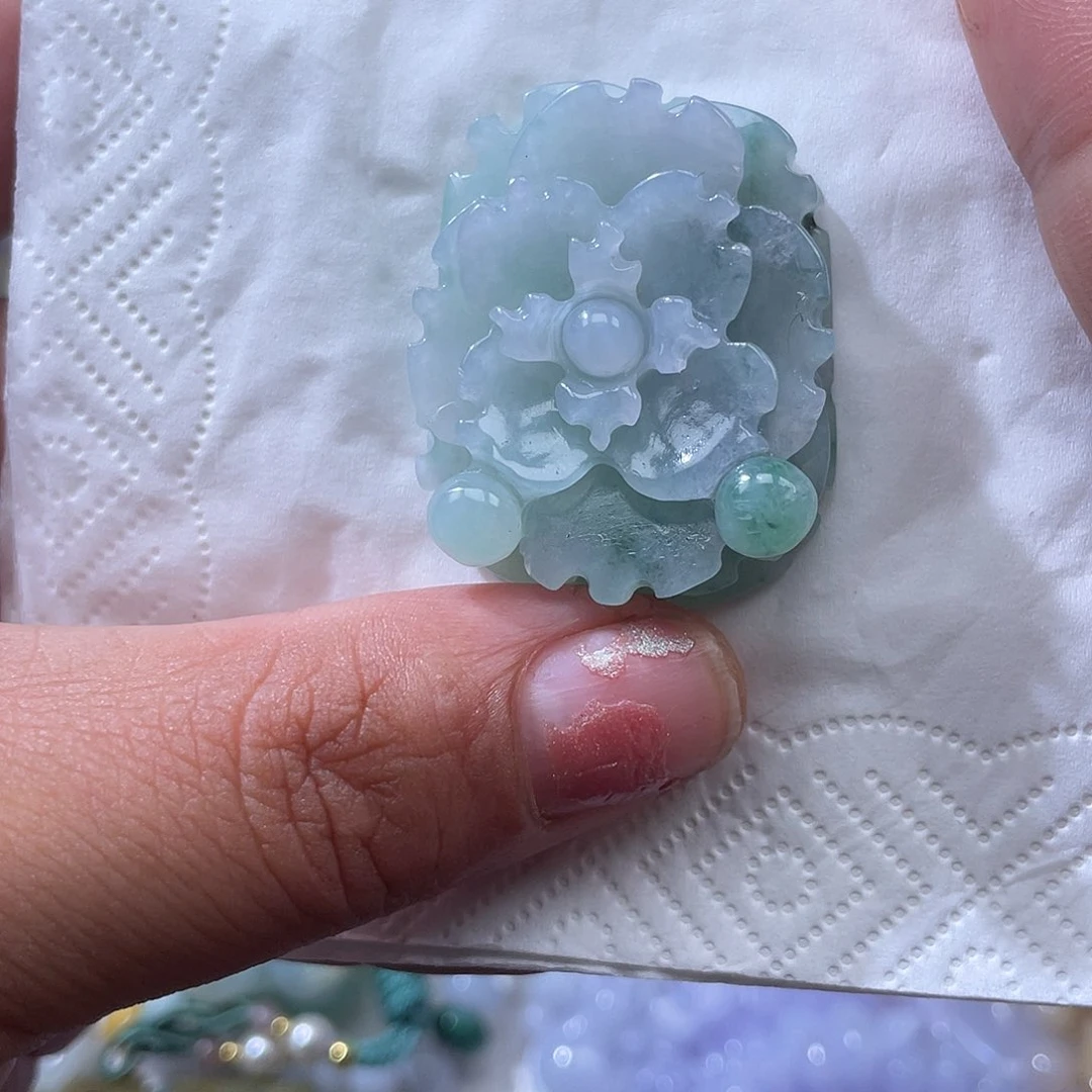 颈饰未镶嵌翡翠翡玉缘翡翠