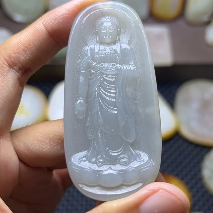 颈饰未镶嵌和田玉