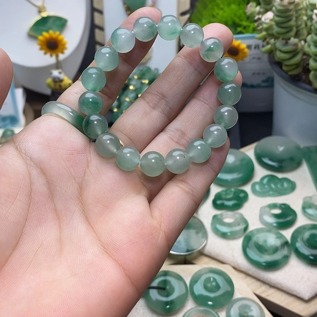 未镶嵌手链石英岩玉