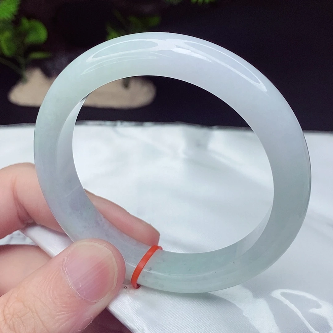 未镶嵌手镯翡翠58圈