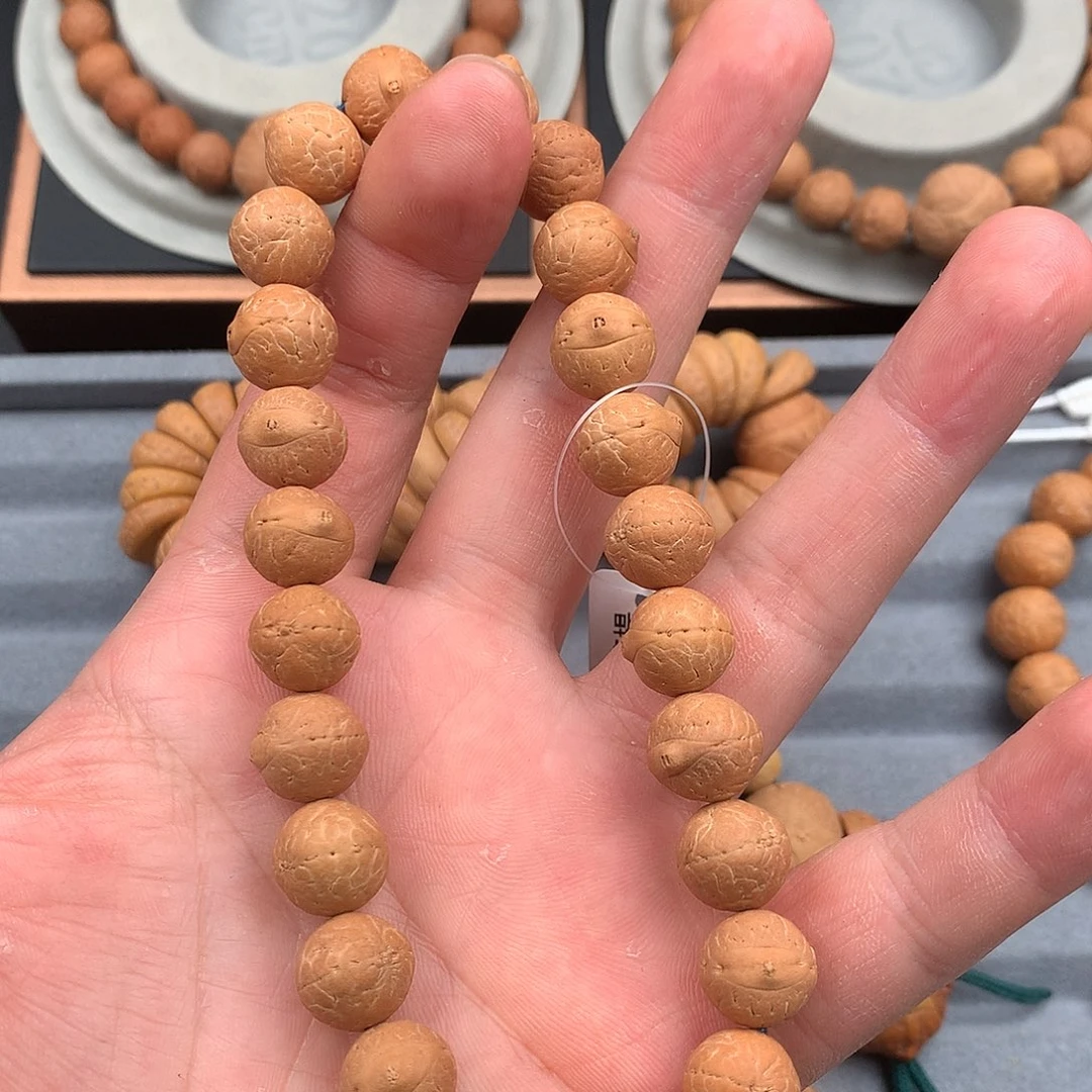 凤眼菩提吊坠福利11.5实心籽手串