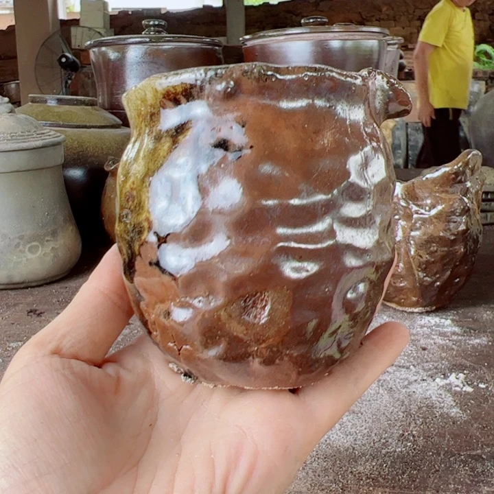坭兴陶贵台龙窑柴烧茶器A153