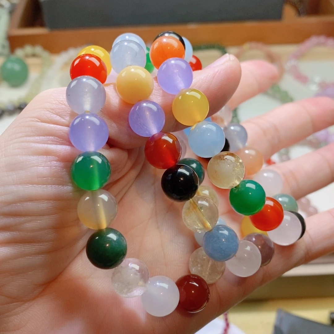 玛瑙/玉髓未镶嵌手链