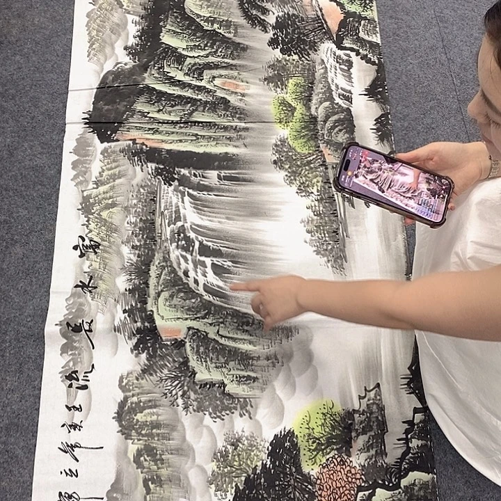 国画国画作品手绘