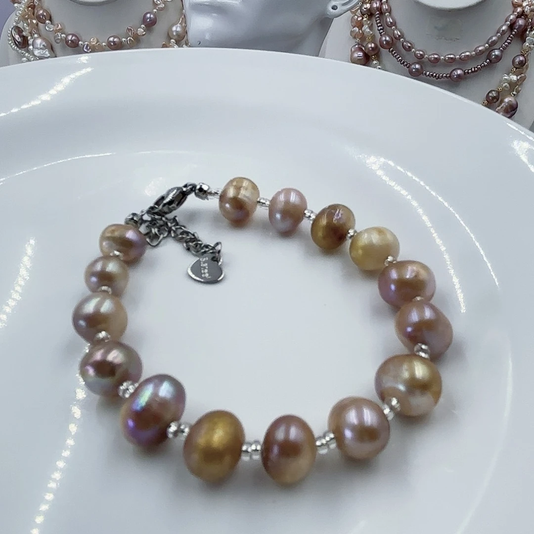 淡水珍珠未镶嵌颈饰孤品捡漏清仓亏米开播福利