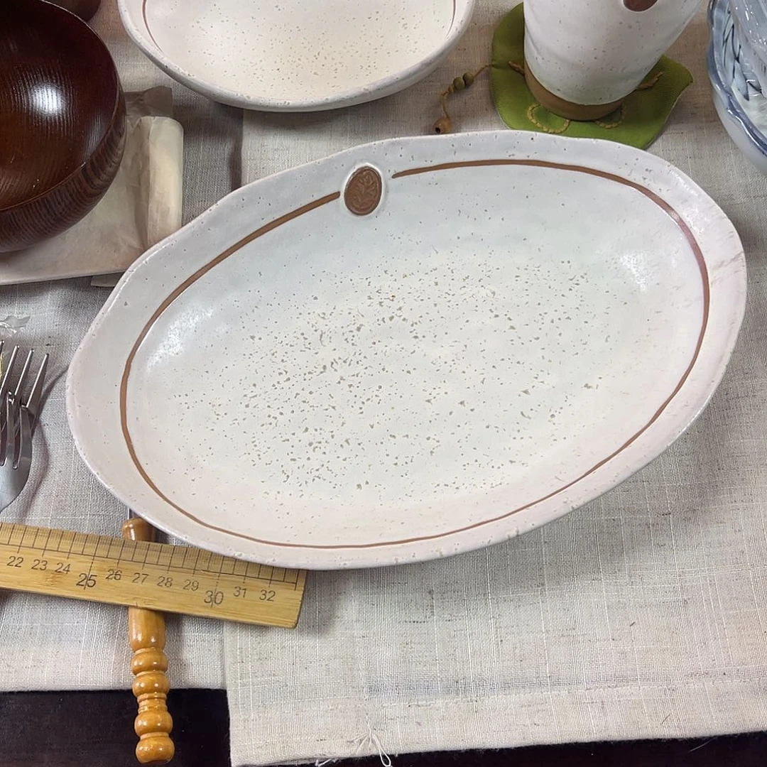 瓷片北欧风长盘啊