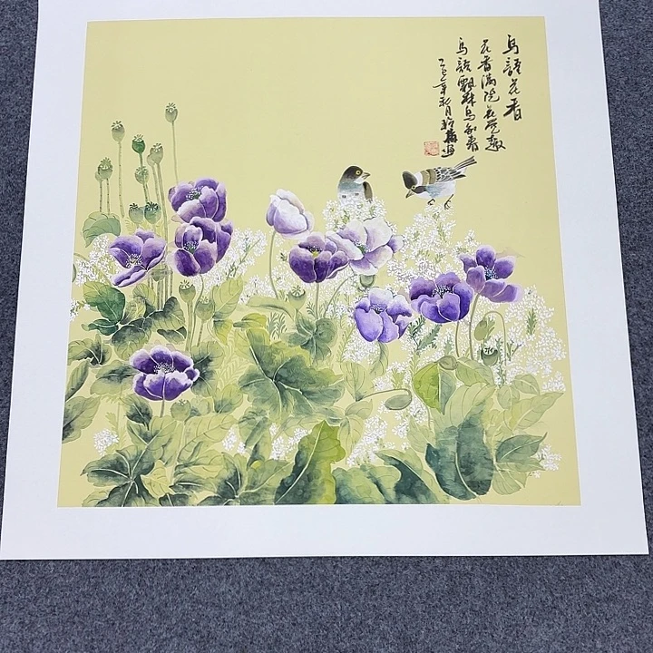 国画手绘国画作品