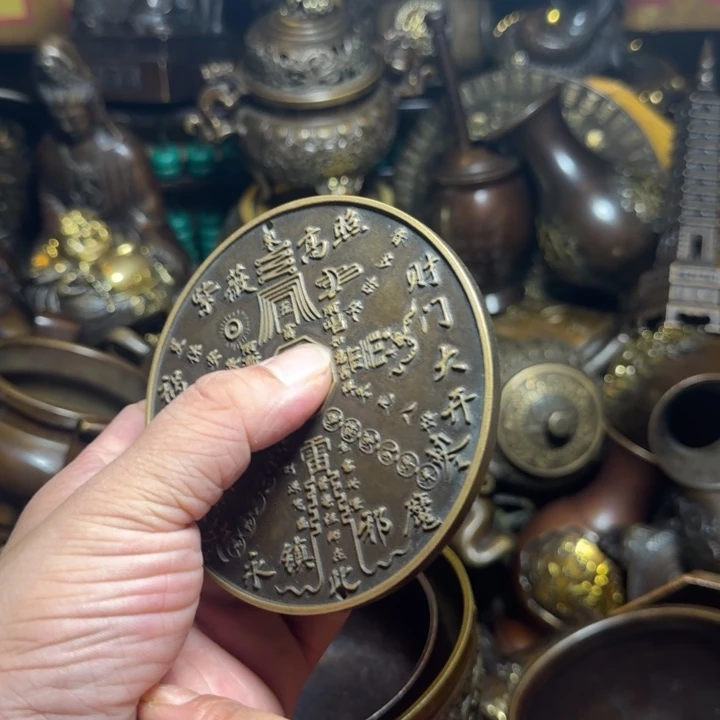 铜器摆件收收藏藏