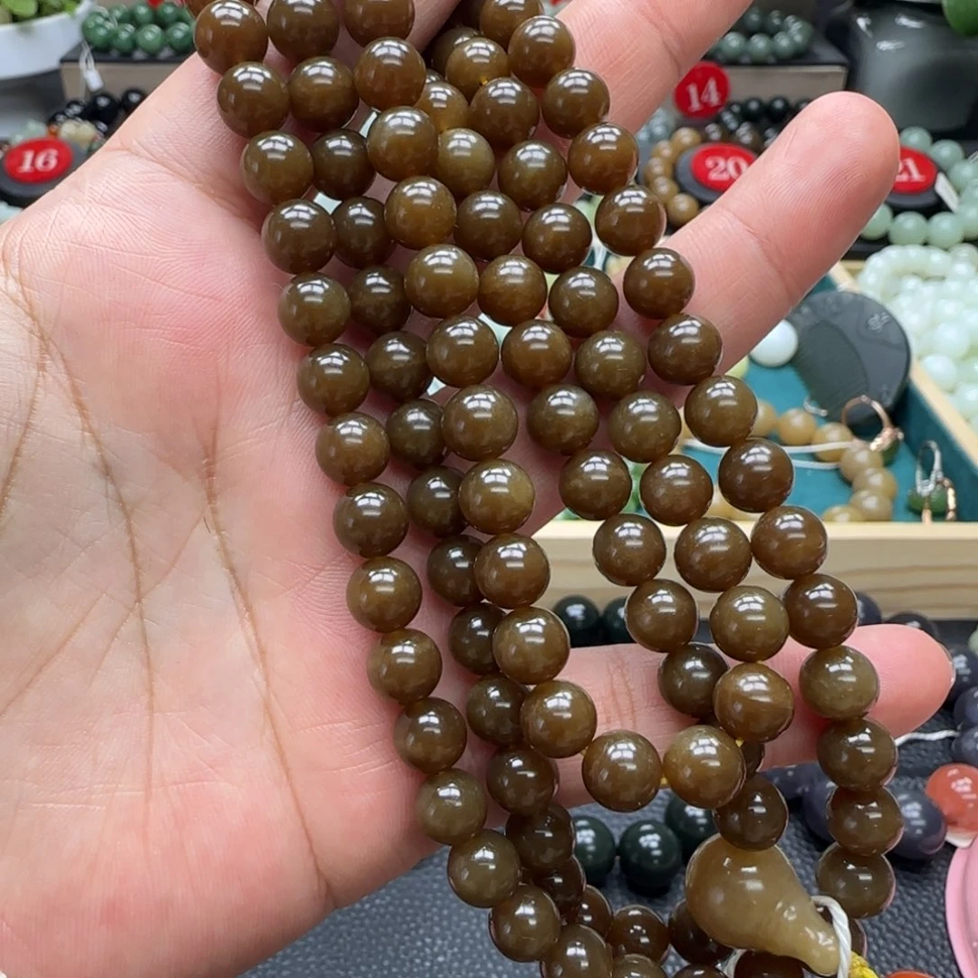 和田玉未镶嵌手链8