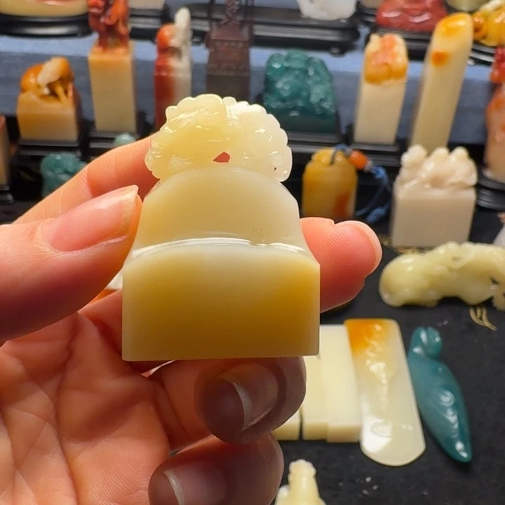 寿山石印石寿山石芙蓉