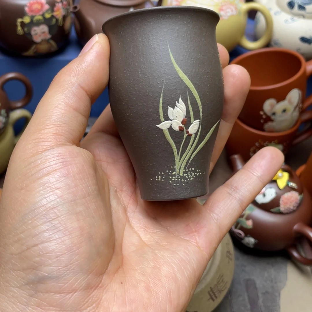 茶杯紫砂紫砂主人杯60cc