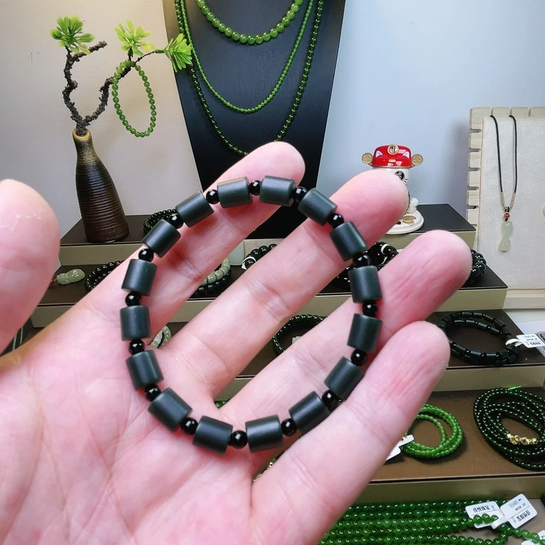 和田玉未镶嵌手串