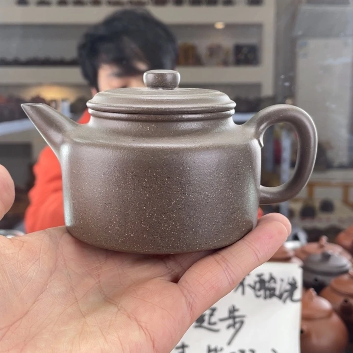 紫砂茶壶220cc青段茶壶瑕疵