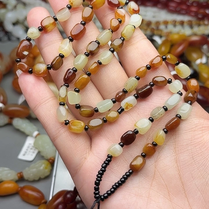 和田玉（糖玉）未镶嵌手链