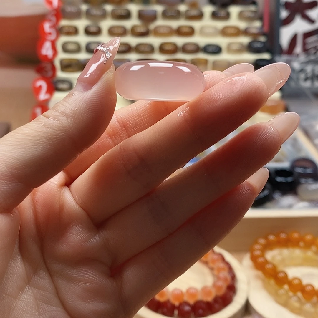 β****玛瑙/玉髓未镶嵌戒指