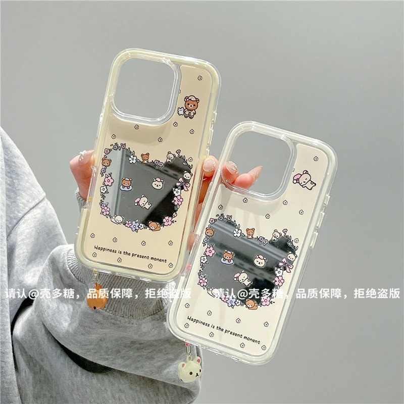 炫彩镜面适用苹果17/iPhone/华为荣耀/OPPO/小米手机壳pura70爆款