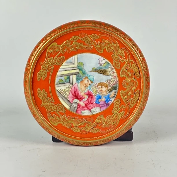 大清乾隆年制盒粉收藏鉴赏