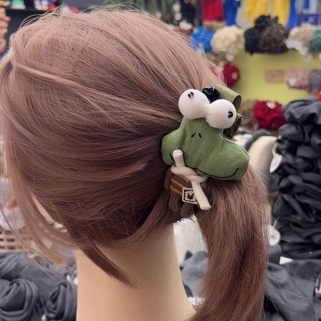 布艺非金属编号09小号香蕉夹