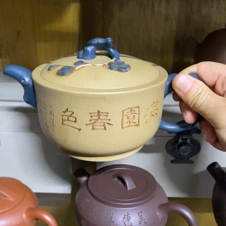 紫砂茶壶紫砂宜兴陶瓷艺术品