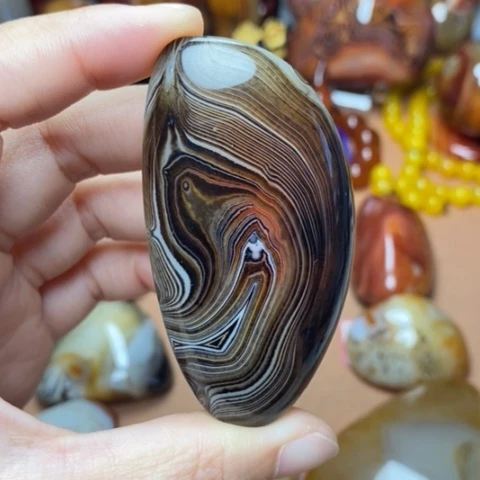 未镶嵌玛瑙/玉髓珠宝奇石