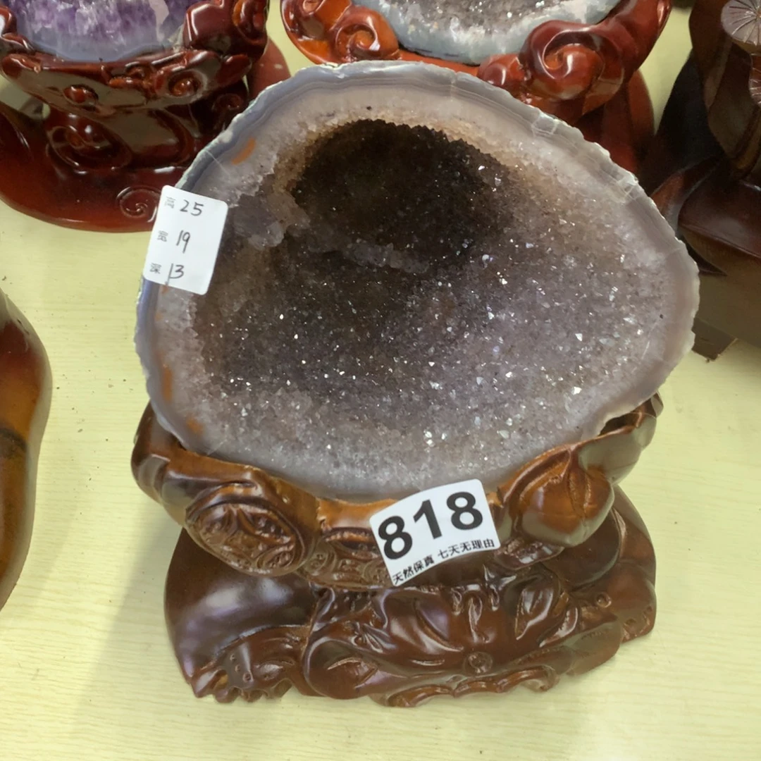 摆件未镶嵌紫晶水晶