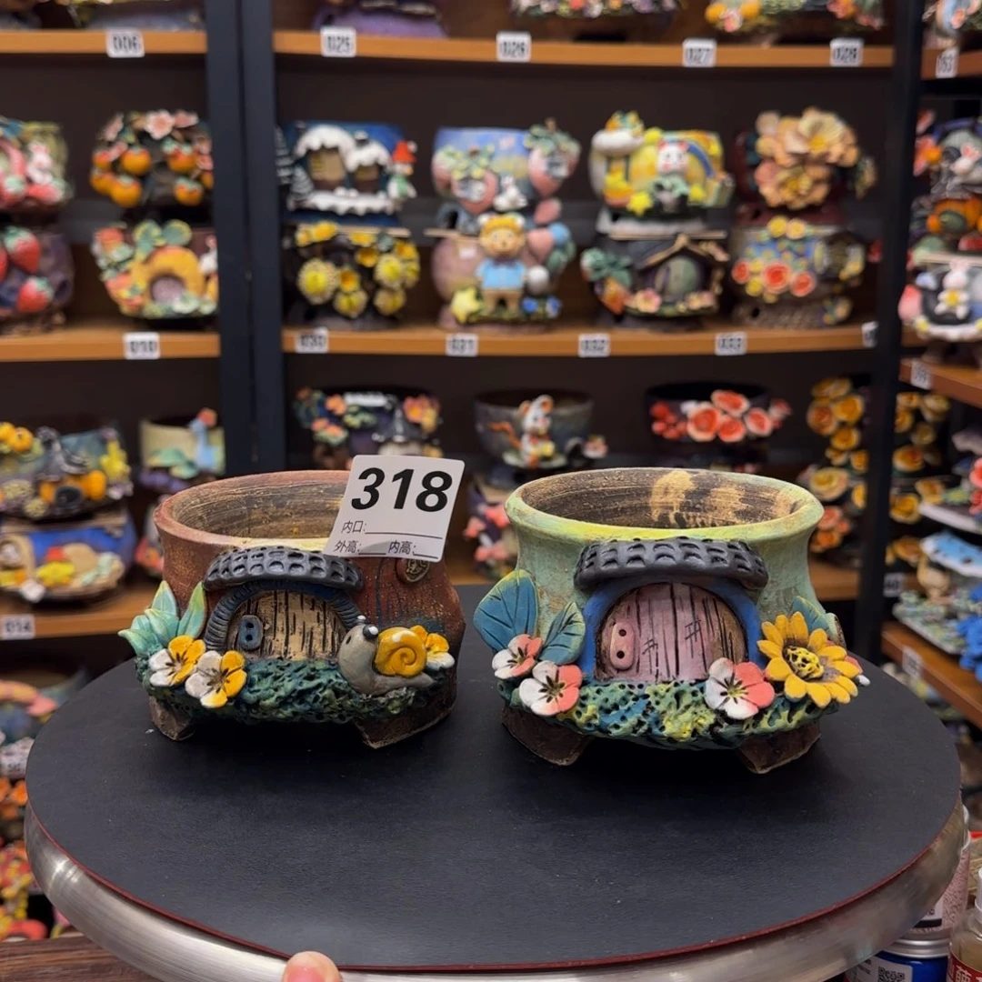 【闪购商品】粗陶手捏