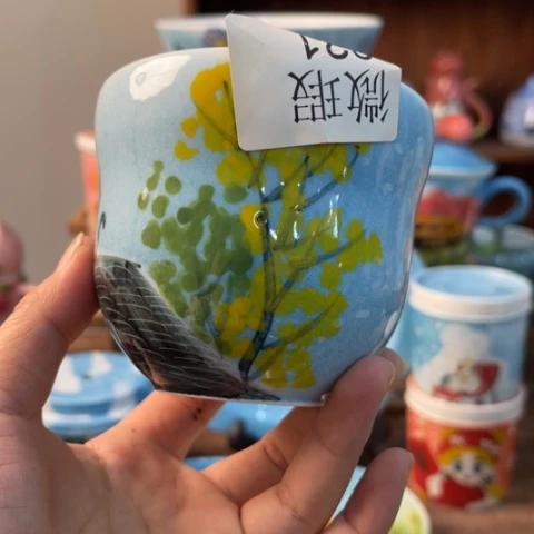 炉景德镇釉下手绘陶瓷