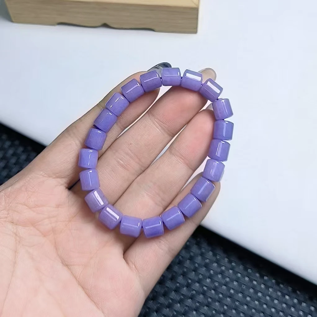（聚宝严选）A650紫F桶珠8手串妈妈款时尚精致精美百搭